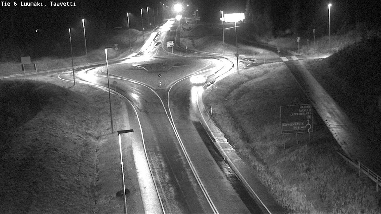 Weather Camera Image Road 6 Luumäki, Taavetti, Luumäki, Etelä-Karjala