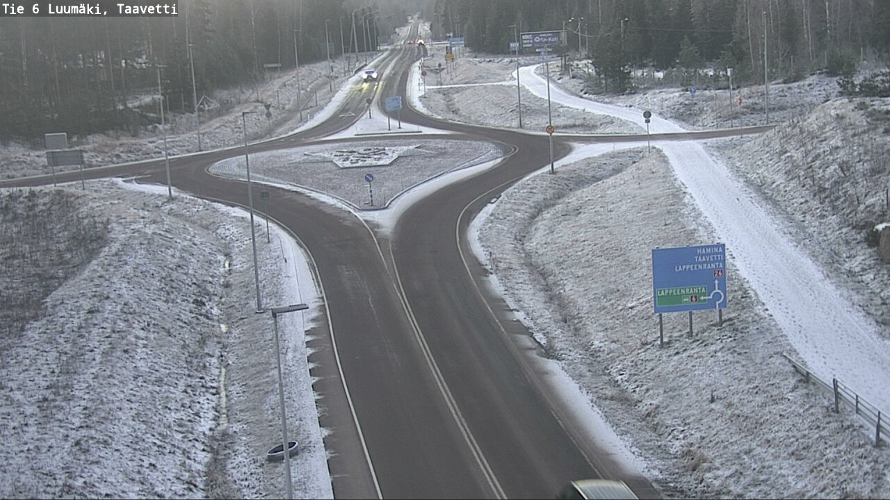 Kelikamerat Kuva Tie 6 Luumäki, Taavetti, Luumäki, Etelä-Karjala