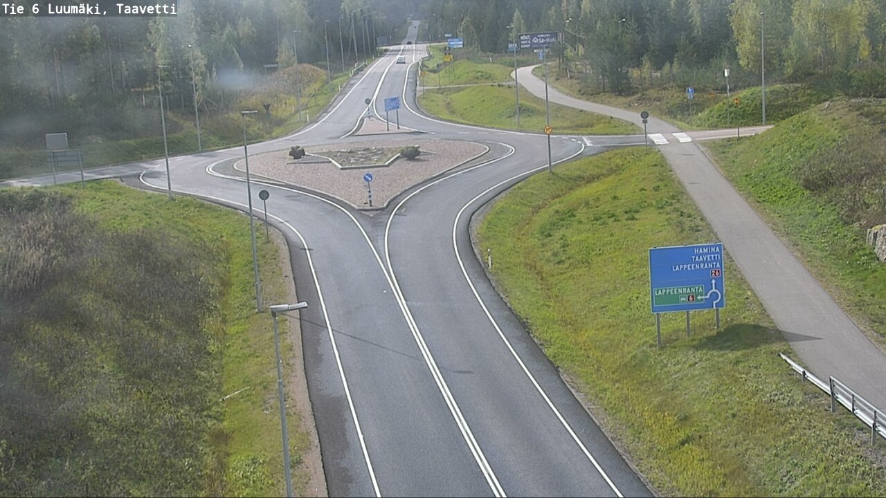 Kelikamerat Kuva Tie 6 Luumäki, Taavetti, Luumäki, Etelä-Karjala