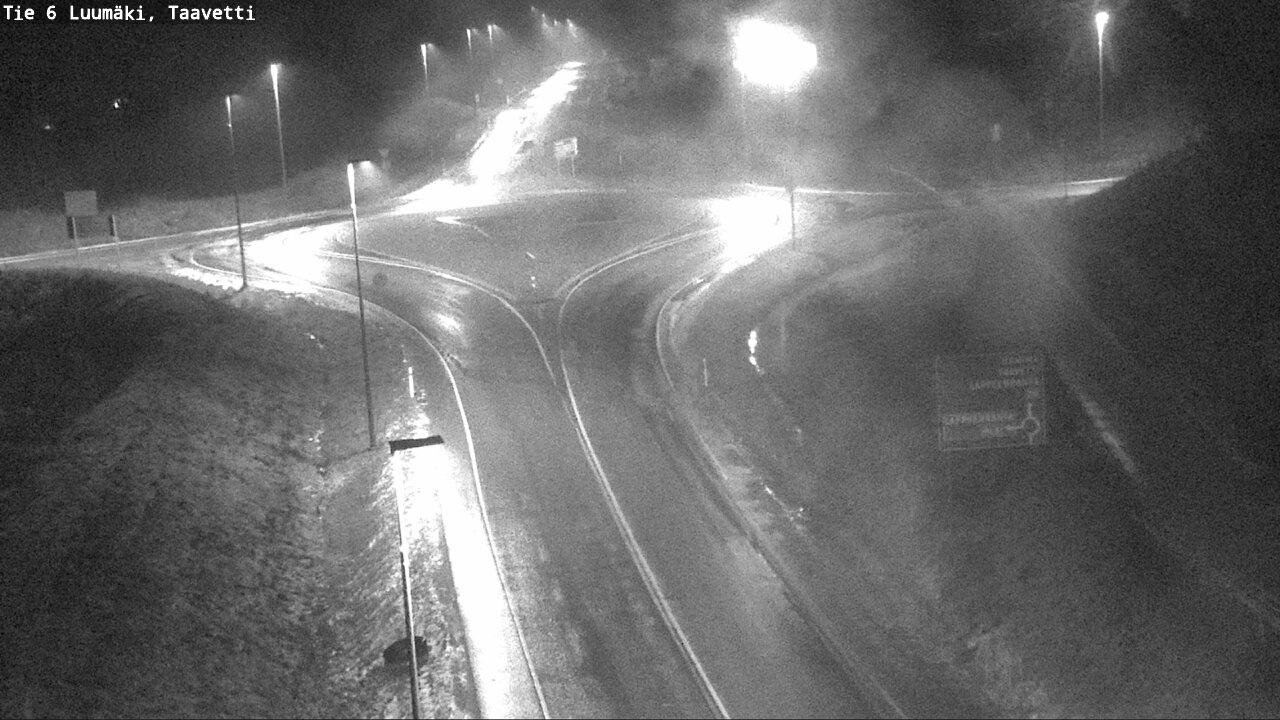 Weather Camera Image Road 6 Luumäki, Taavetti, Luumäki, Etelä-Karjala