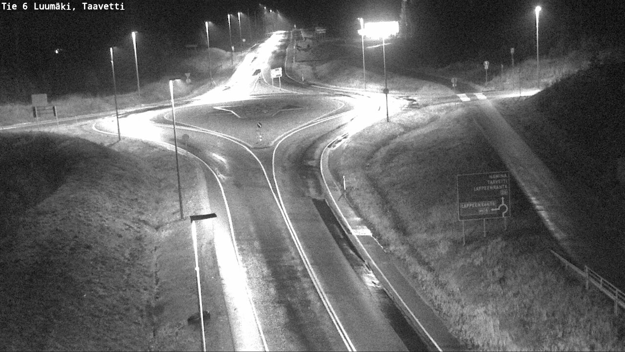 Weather Camera Image Road 6 Luumäki, Taavetti, Luumäki, Etelä-Karjala