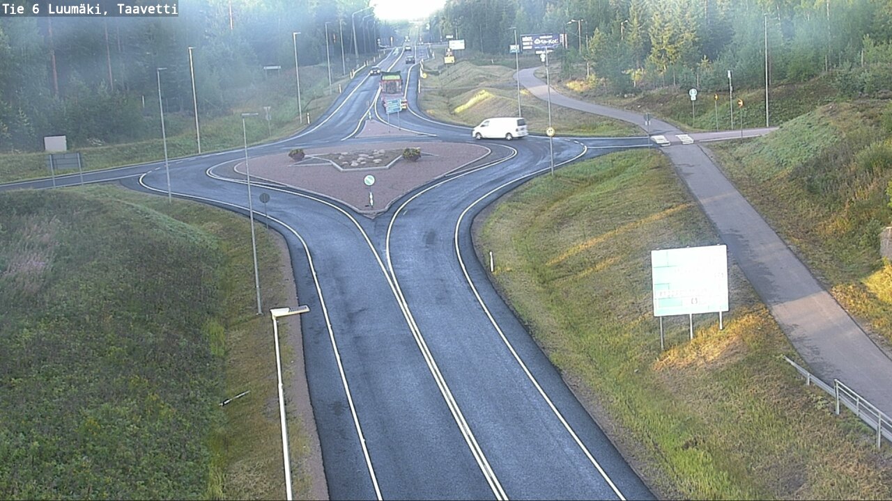 Kelikamerat Kuva Tie 6 Luumäki, Taavetti, Luumäki, Etelä-Karjala
