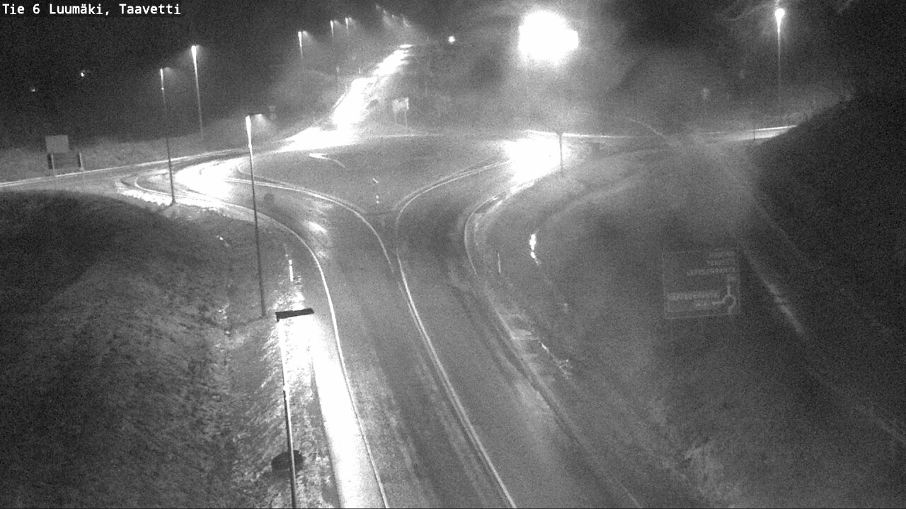 Weather Camera Image Road 6 Luumäki, Taavetti, Luumäki, Etelä-Karjala