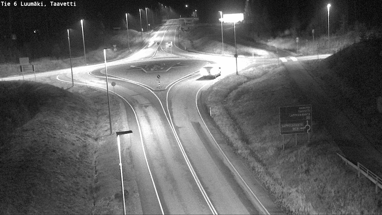 Weather Camera Image Road 6 Luumäki, Taavetti, Luumäki, Etelä-Karjala