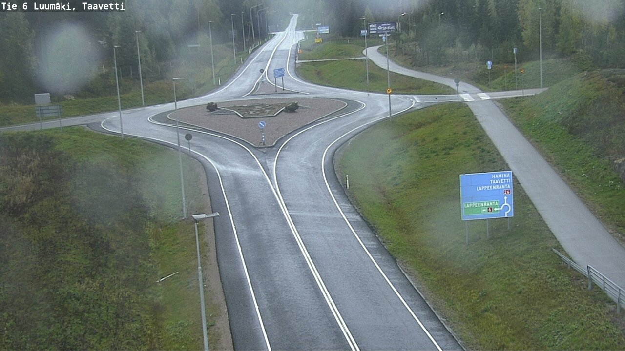 Kelikamerat Kuva Tie 6 Luumäki, Taavetti, Luumäki, Etelä-Karjala