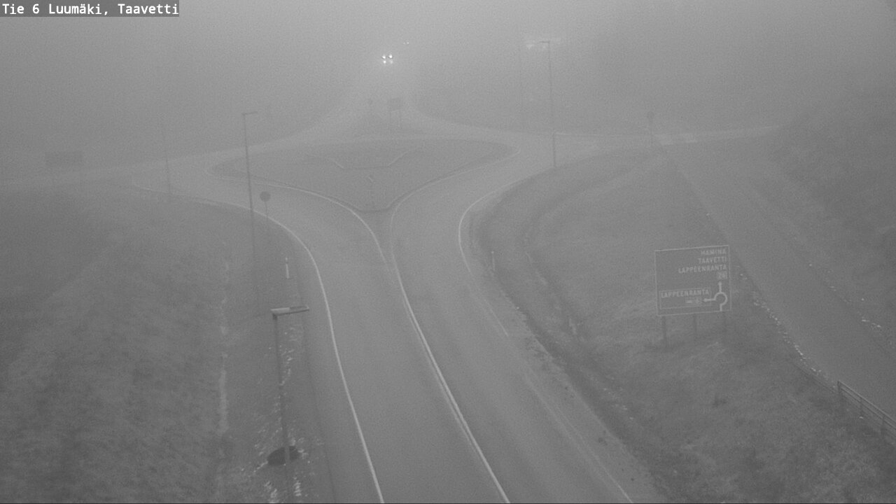 Weather Camera Image Road 6 Luumäki, Taavetti, Luumäki, Etelä-Karjala