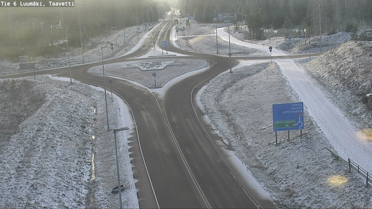 Kelikamerat Kuva Tie 6 Luumäki, Taavetti, Luumäki, Etelä-Karjala