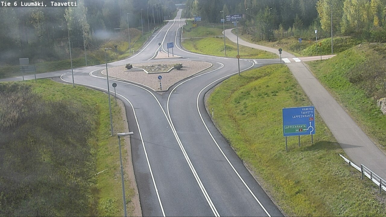Kelikamerat Kuva Tie 6 Luumäki, Taavetti, Luumäki, Etelä-Karjala