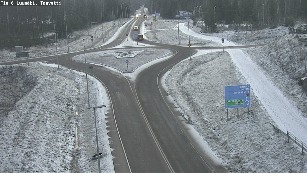 Kelikamerat Kuva Tie 6 Luumäki, Taavetti, Luumäki, Etelä-Karjala