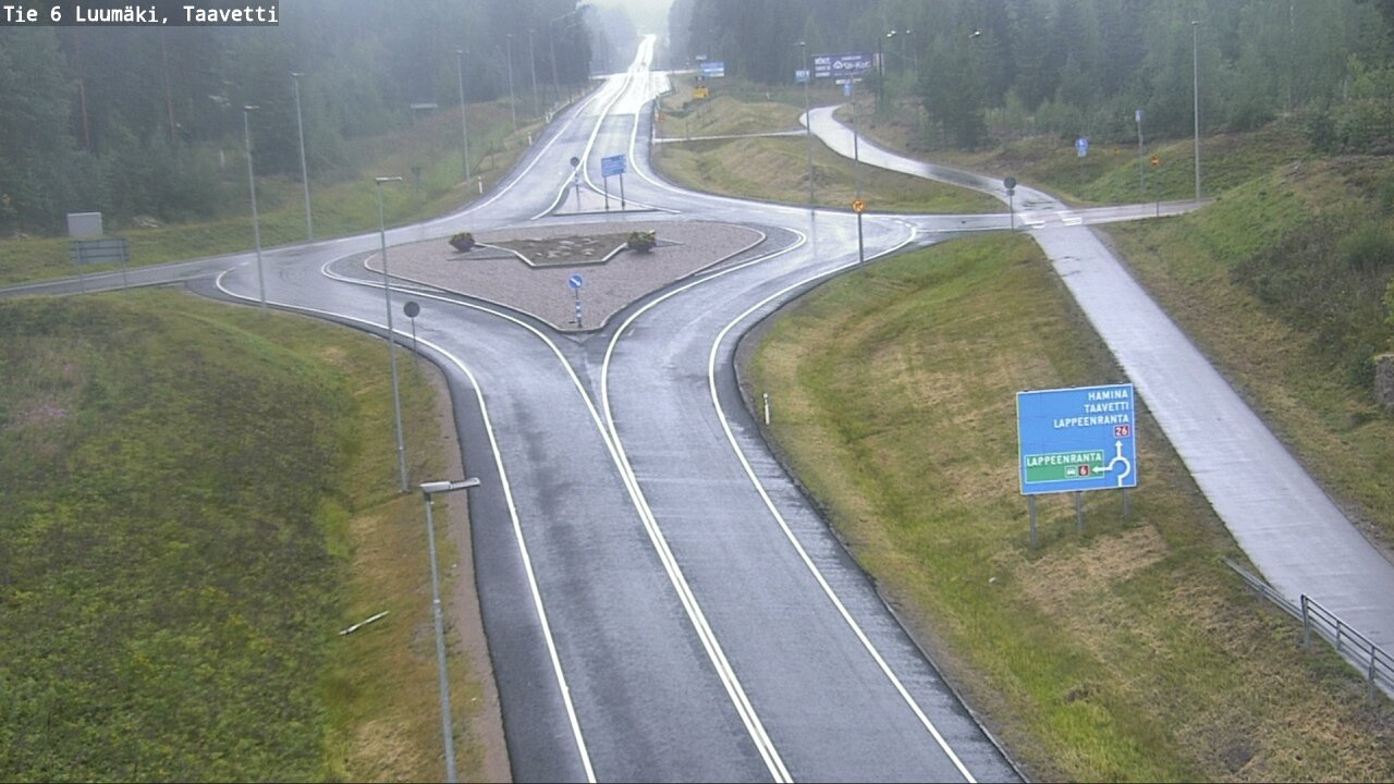 Kelikamerat Kuva Tie 6 Luumäki, Taavetti, Luumäki, Etelä-Karjala