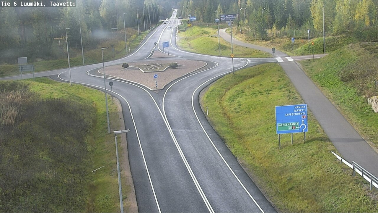 Kelikamerat Kuva Tie 6 Luumäki, Taavetti, Luumäki, Etelä-Karjala