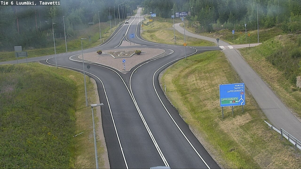 Kelikamerat Kuva Tie 6 Luumäki, Taavetti, Luumäki, Etelä-Karjala