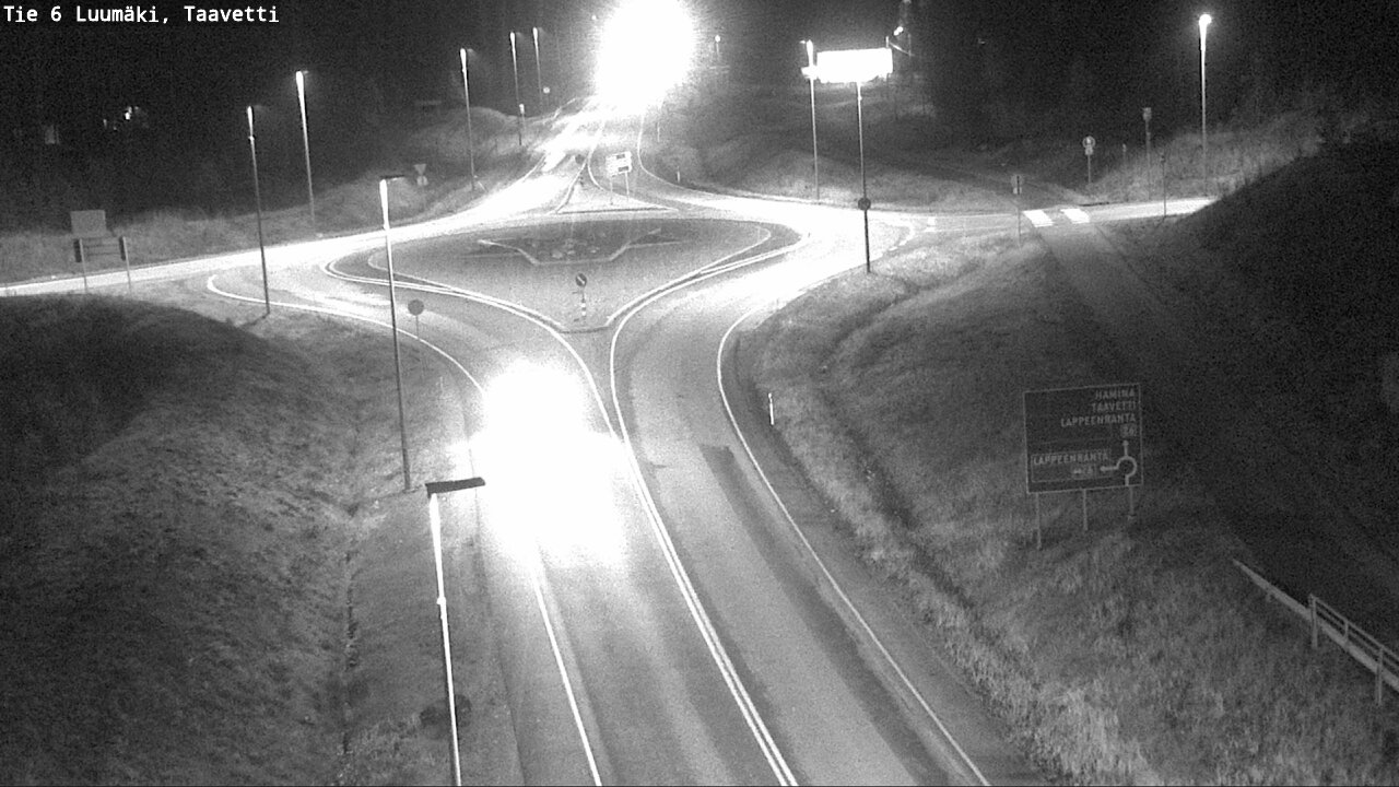 Weather Camera Image Road 6 Luumäki, Taavetti, Luumäki, Etelä-Karjala