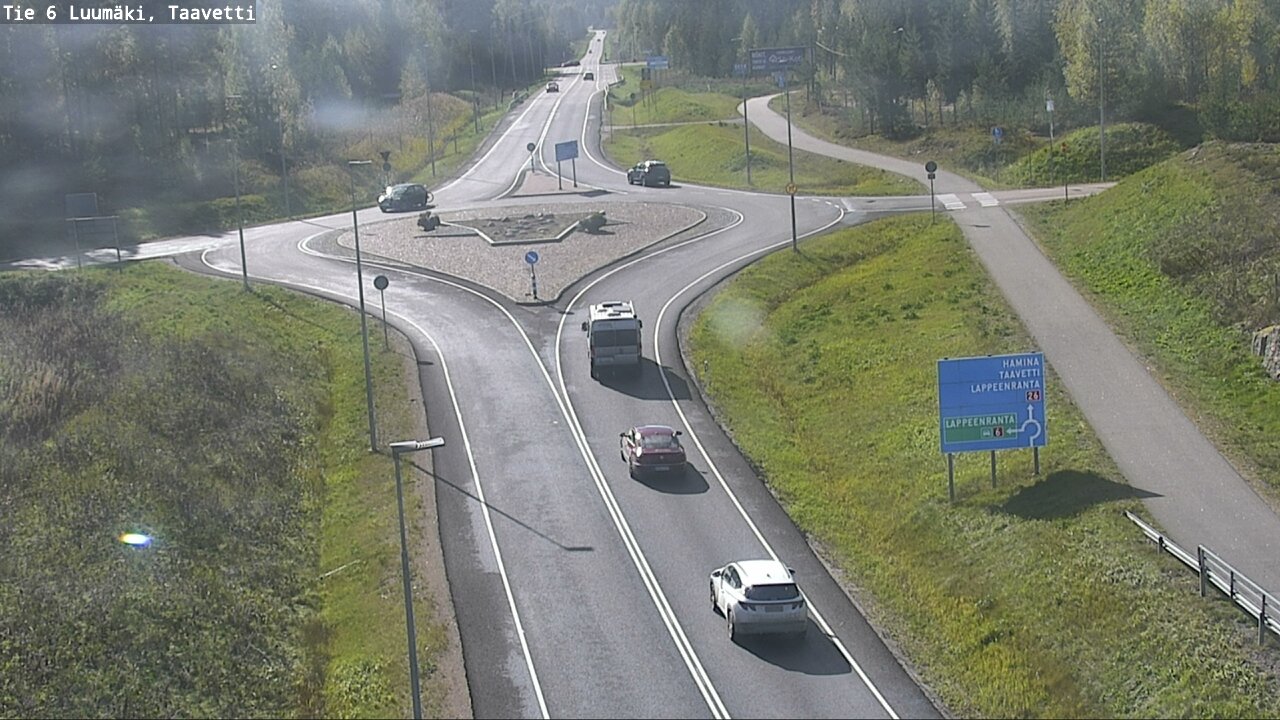 Weather Camera Image Road 6 Luumäki, Taavetti, Luumäki, Etelä-Karjala