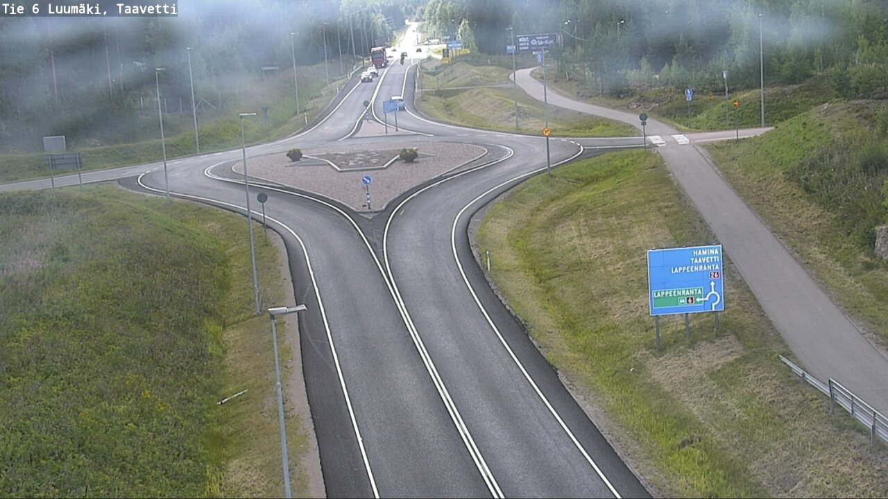 Kelikamerat Kuva Tie 6 Luumäki, Taavetti, Luumäki, Etelä-Karjala