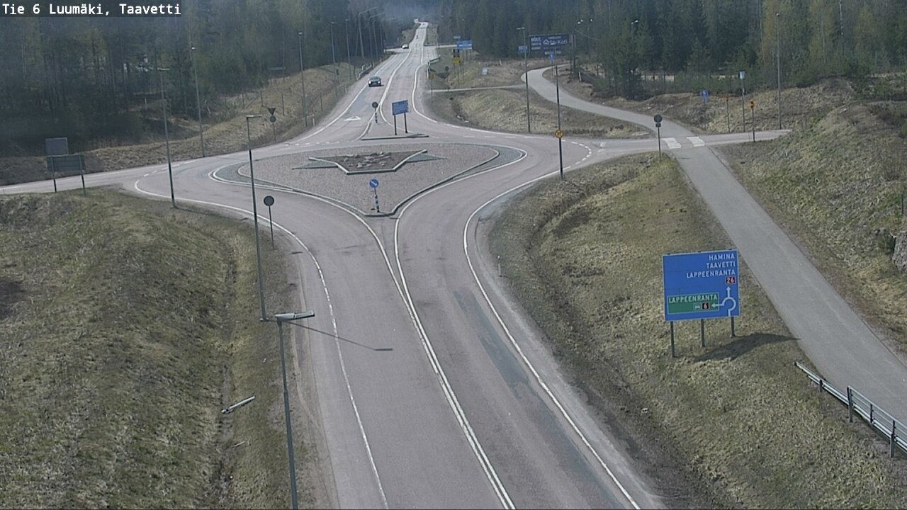 Kelikamerat Kuva Tie 6 Luumäki, Taavetti, Luumäki, Etelä-Karjala