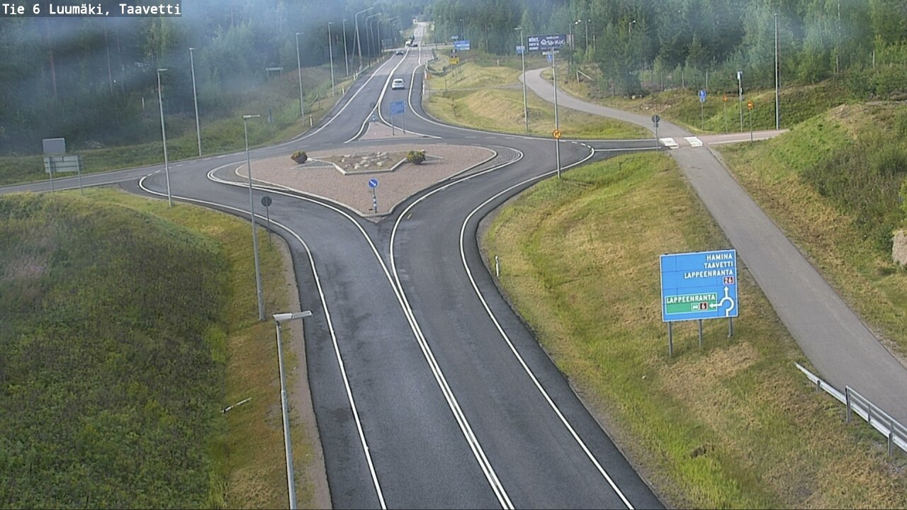 Weather Camera Image Road 6 Luumäki, Taavetti, Luumäki, Etelä-Karjala
