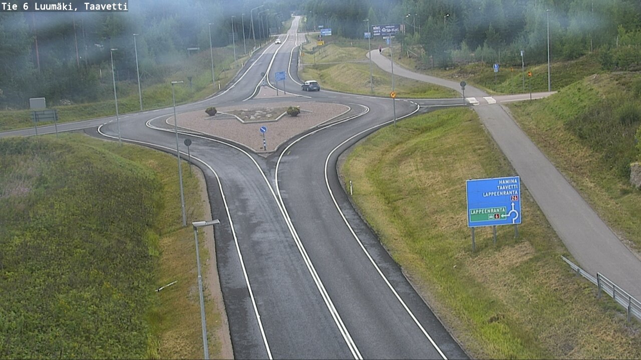 Weather Camera Image Road 6 Luumäki, Taavetti, Luumäki, Etelä-Karjala