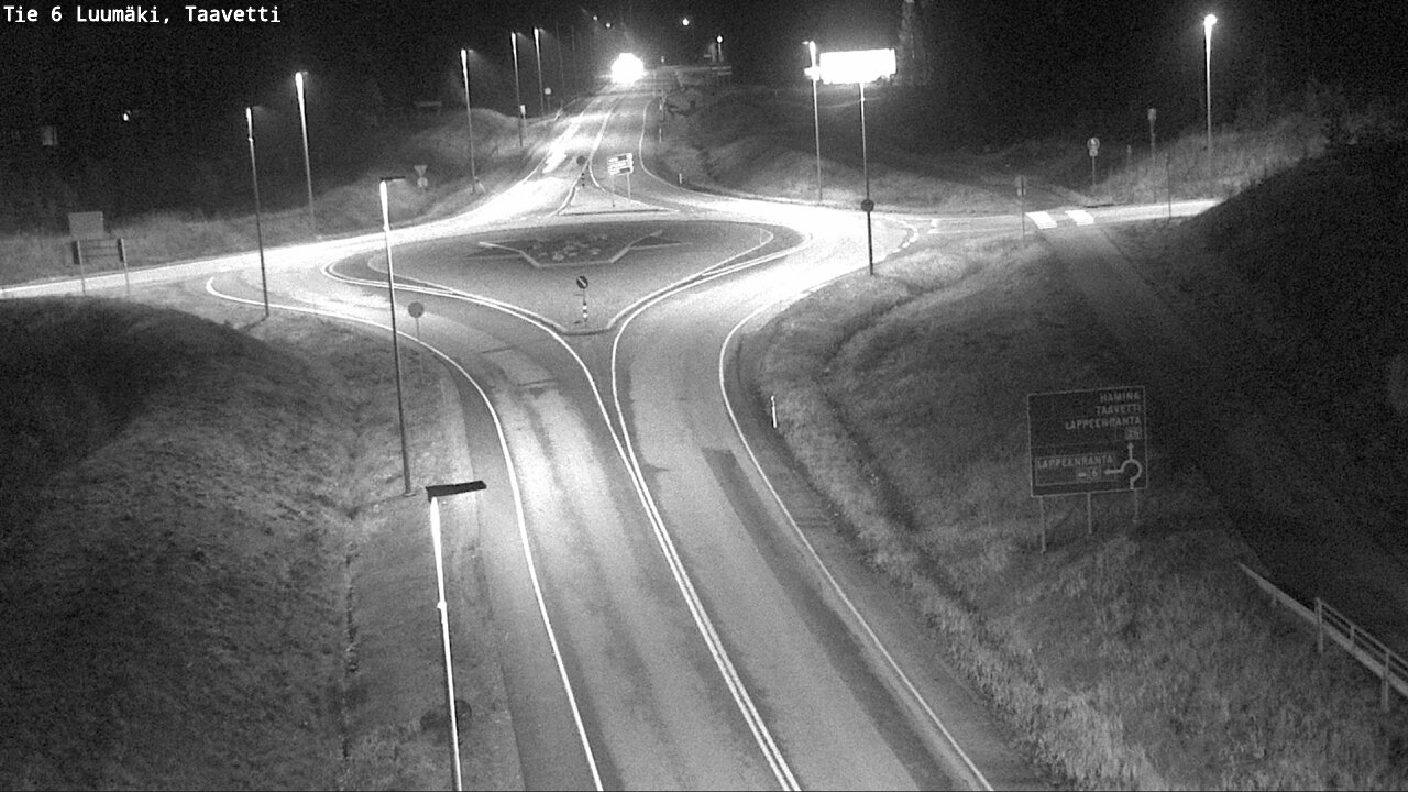 Weather Camera Image Road 6 Luumäki, Taavetti, Luumäki, Etelä-Karjala