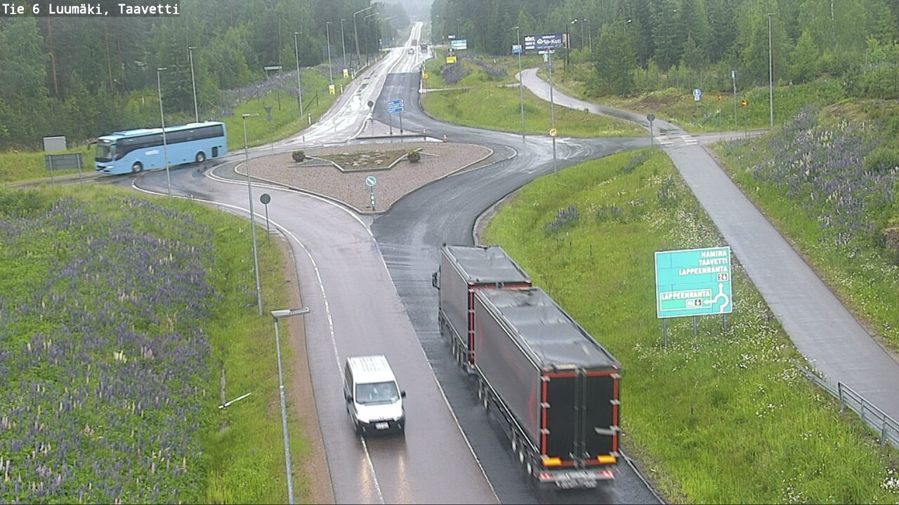 Kelikamerat Kuva Tie 6 Luumäki, Taavetti, Luumäki, Etelä-Karjala