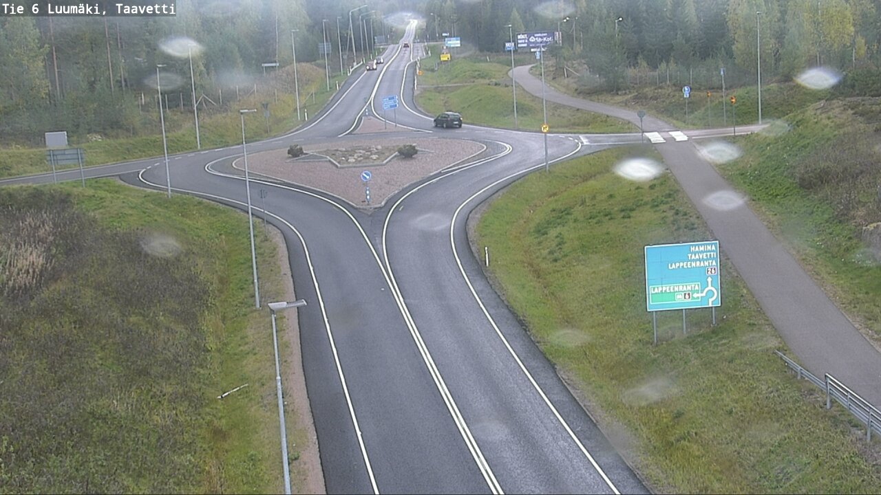 Kelikamerat Kuva Tie 6 Luumäki, Taavetti, Luumäki, Etelä-Karjala