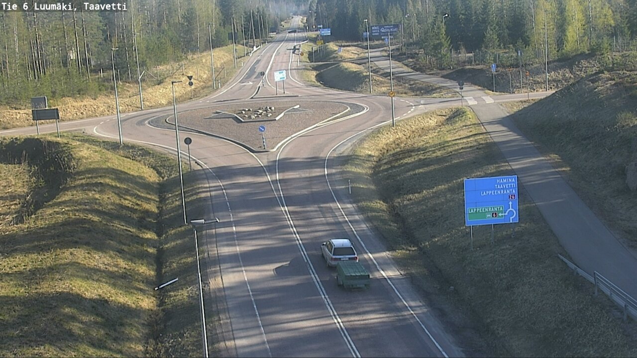Kelikamerat Kuva Tie 6 Luumäki, Taavetti, Luumäki, Etelä-Karjala