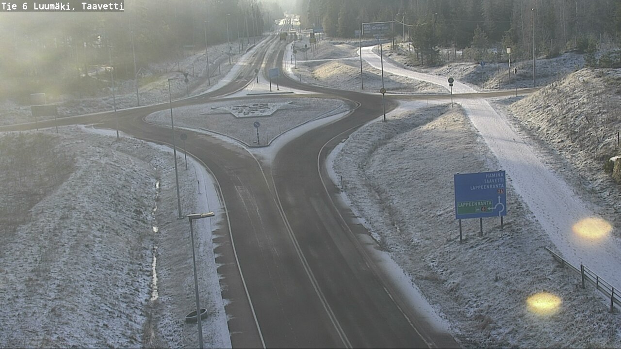 Kelikamerat Kuva Tie 6 Luumäki, Taavetti, Luumäki, Etelä-Karjala