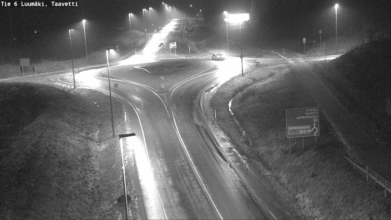 Weather Camera Image Road 6 Luumäki, Taavetti, Luumäki, Etelä-Karjala