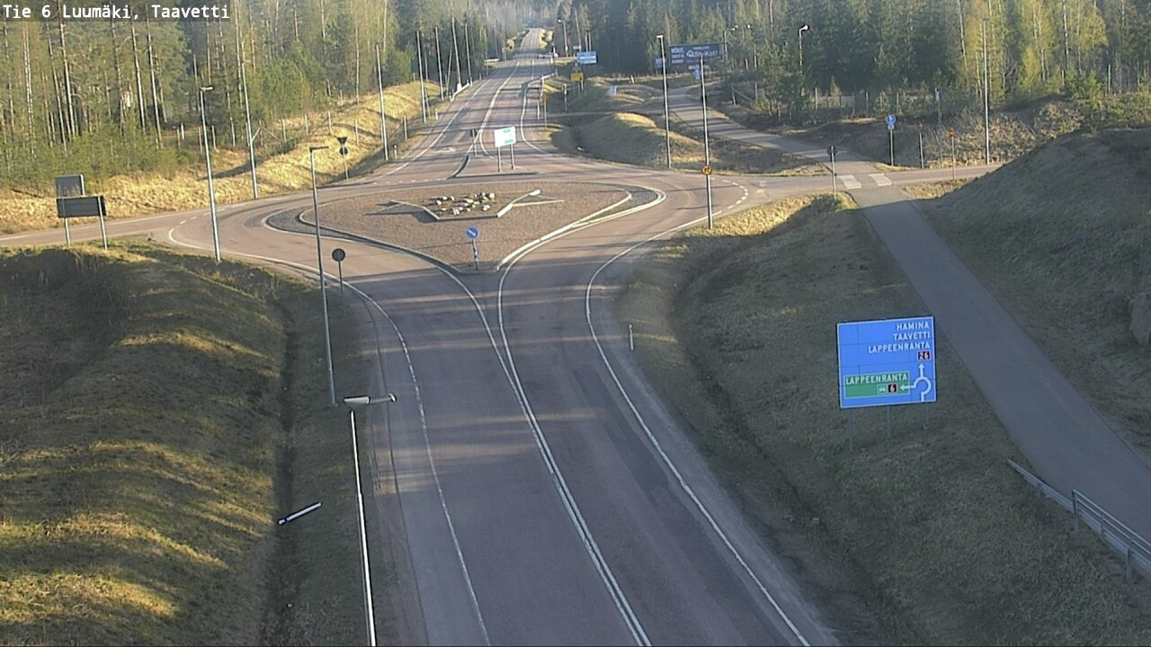 Kelikamerat Kuva Tie 6 Luumäki, Taavetti, Luumäki, Etelä-Karjala