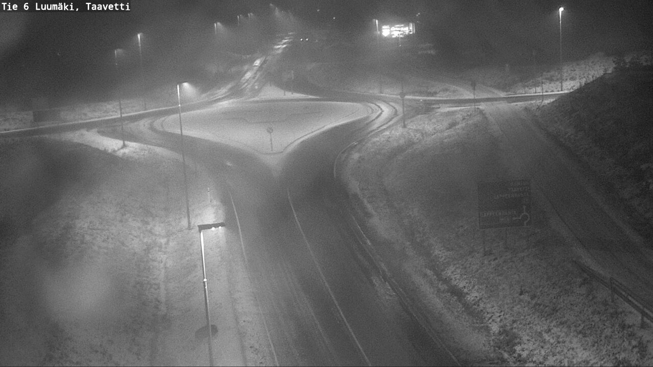 Weather Camera Image Väg 6 Luumäki, Taavetti, Luumäki, Etelä-Karjala