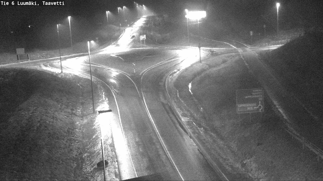 Weather Camera Image Road 6 Luumäki, Taavetti, Luumäki, Etelä-Karjala