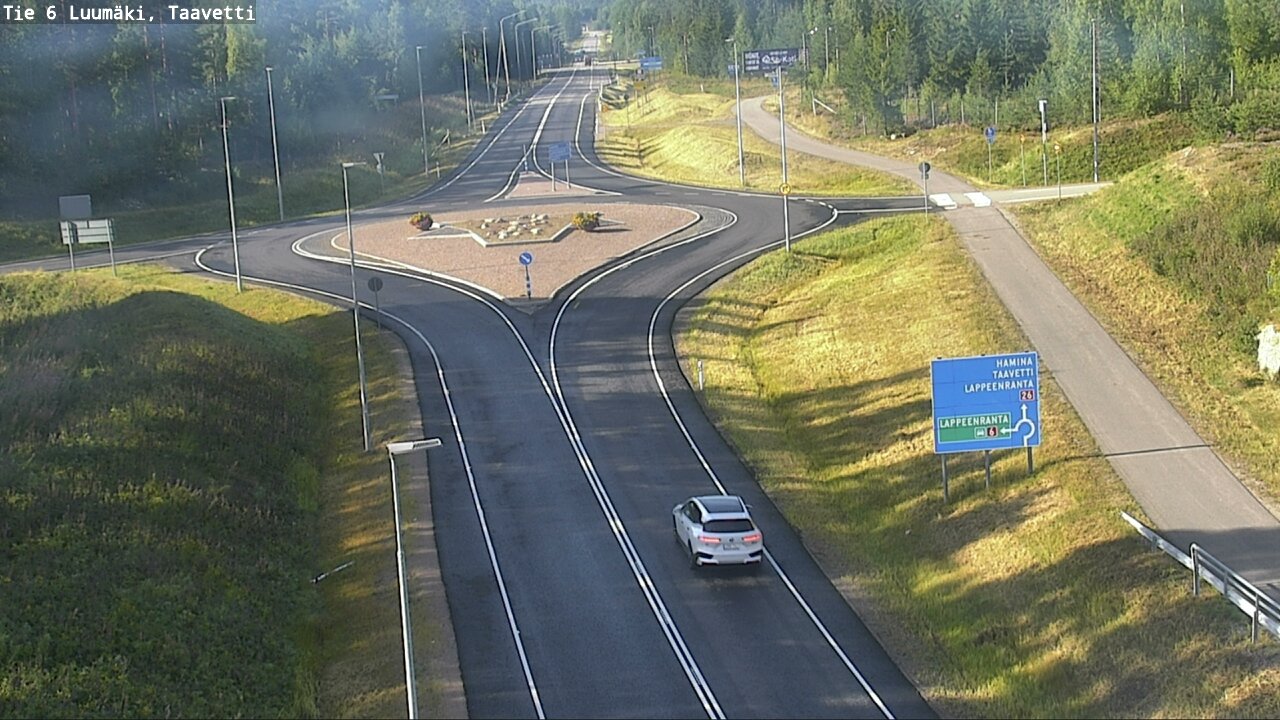 Weather Camera Image Road 6 Luumäki, Taavetti, Luumäki, Etelä-Karjala