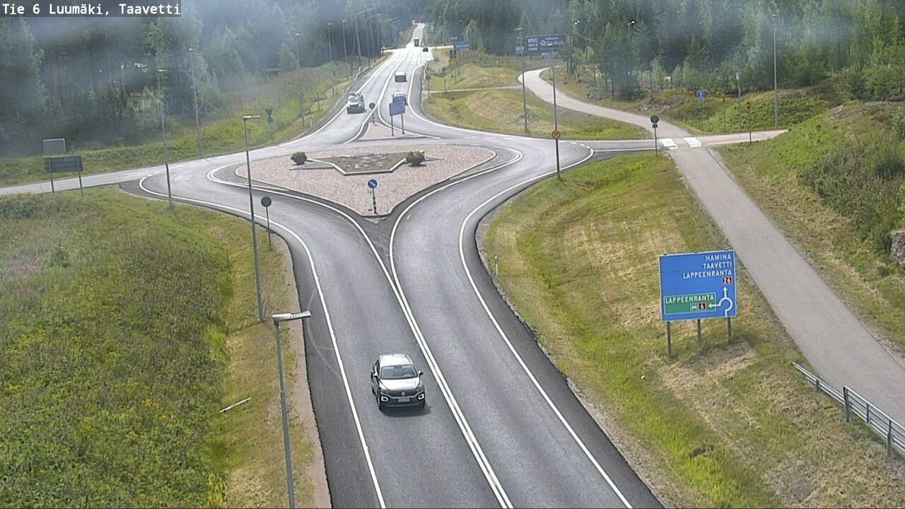 Kelikamerat Kuva Tie 6 Luumäki, Taavetti, Luumäki, Etelä-Karjala