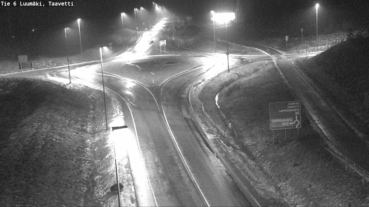 Weather Camera Image Road 6 Luumäki, Taavetti, Luumäki, Etelä-Karjala