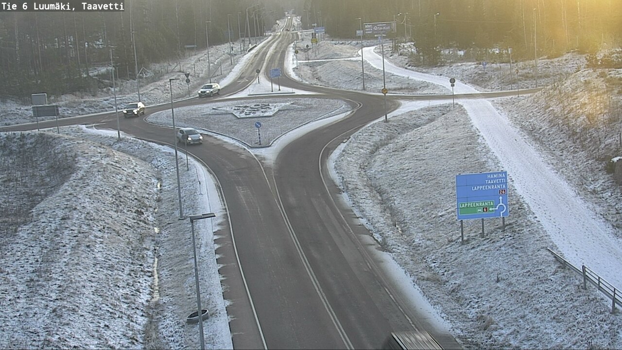 Kelikamerat Kuva Tie 6 Luumäki, Taavetti, Luumäki, Etelä-Karjala