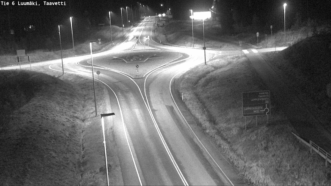 Weather Camera Image Road 6 Luumäki, Taavetti, Luumäki, Etelä-Karjala