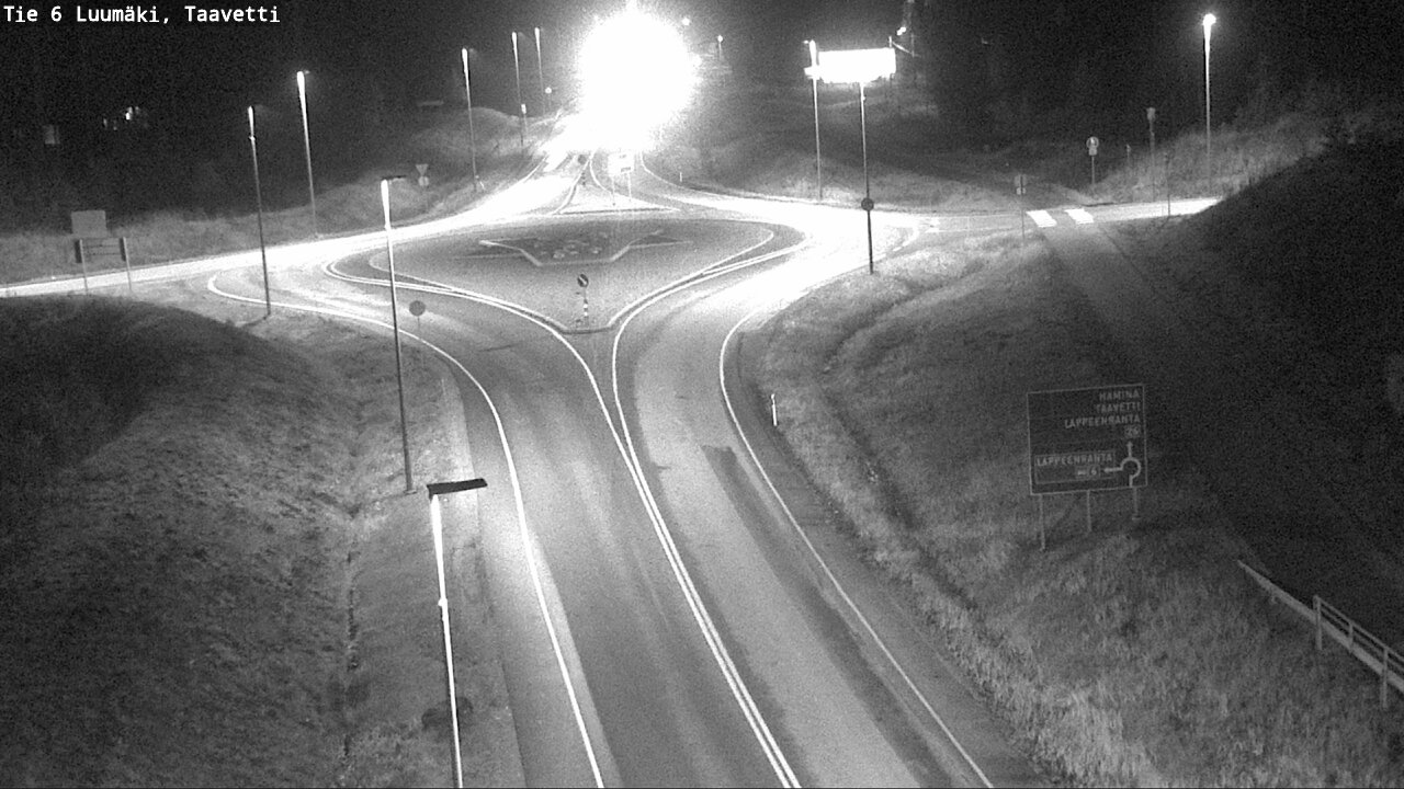 Weather Camera Image Road 6 Luumäki, Taavetti, Luumäki, Etelä-Karjala