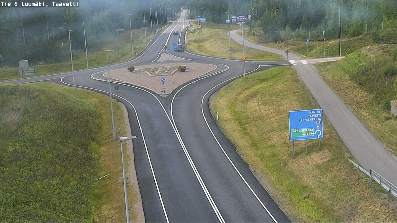 Weather Camera Image Road 6 Luumäki, Taavetti, Luumäki, Etelä-Karjala