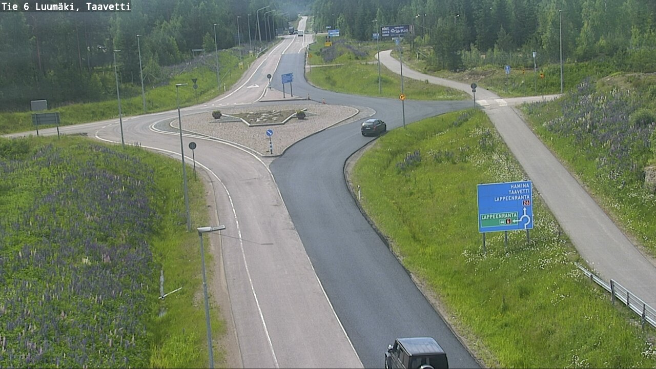 Kelikamerat Kuva Tie 6 Luumäki, Taavetti, Luumäki, Etelä-Karjala