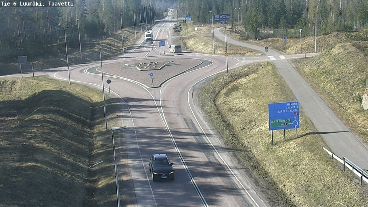 Kelikamerat Kuva Tie 6 Luumäki, Taavetti, Luumäki, Etelä-Karjala