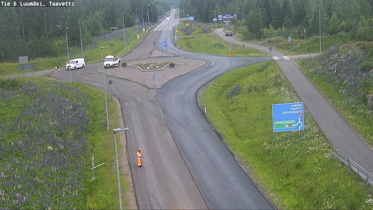 Kelikamerat Kuva Tie 6 Luumäki, Taavetti, Luumäki, Etelä-Karjala