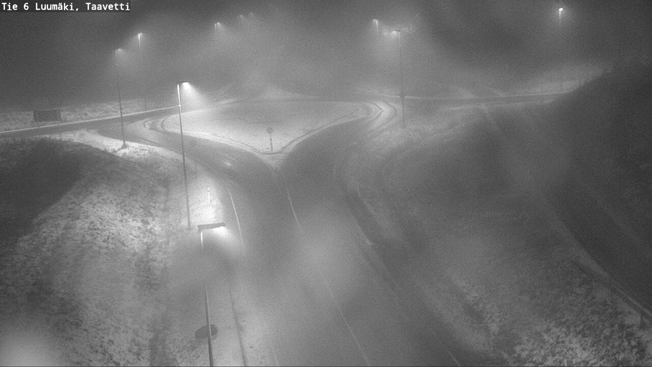 Weather Camera Image Väg 6 Luumäki, Taavetti, Luumäki, Etelä-Karjala