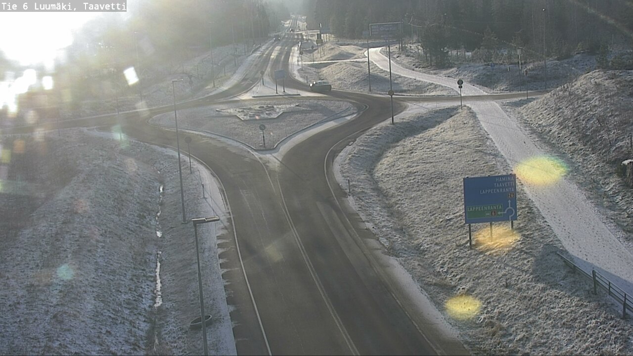 Kelikamerat Kuva Tie 6 Luumäki, Taavetti, Luumäki, Etelä-Karjala