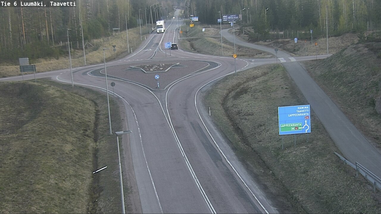 Kelikamerat Kuva Tie 6 Luumäki, Taavetti, Luumäki, Etelä-Karjala