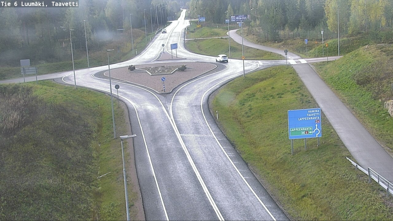 Weather Camera Image Road 6 Luumäki, Taavetti, Luumäki, Etelä-Karjala
