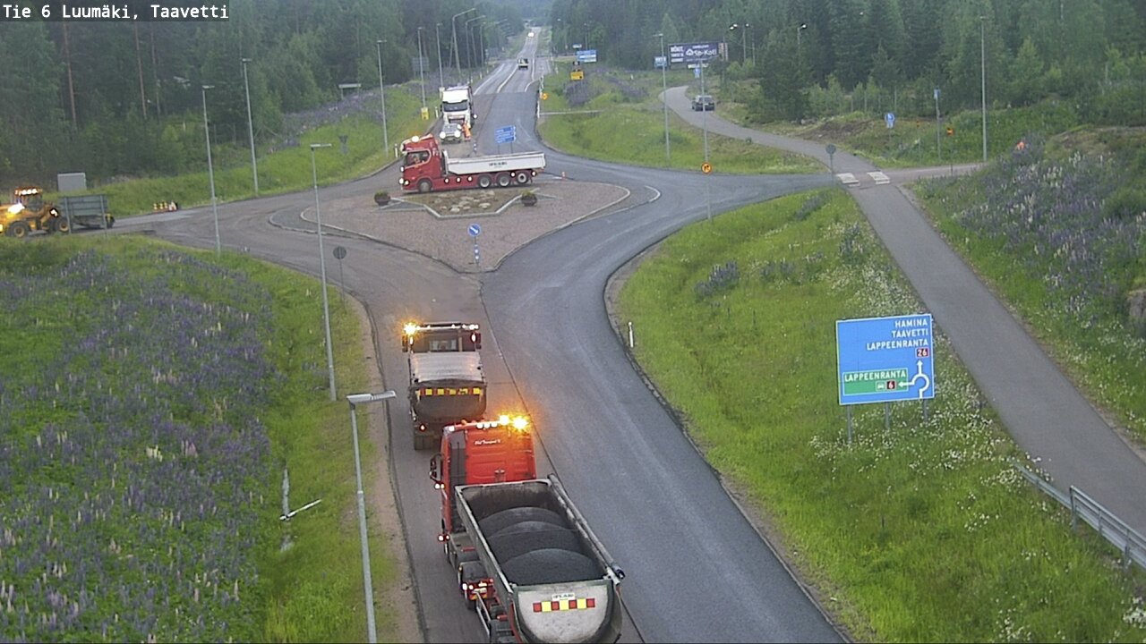 Kelikamerat Kuva Tie 6 Luumäki, Taavetti, Luumäki, Etelä-Karjala