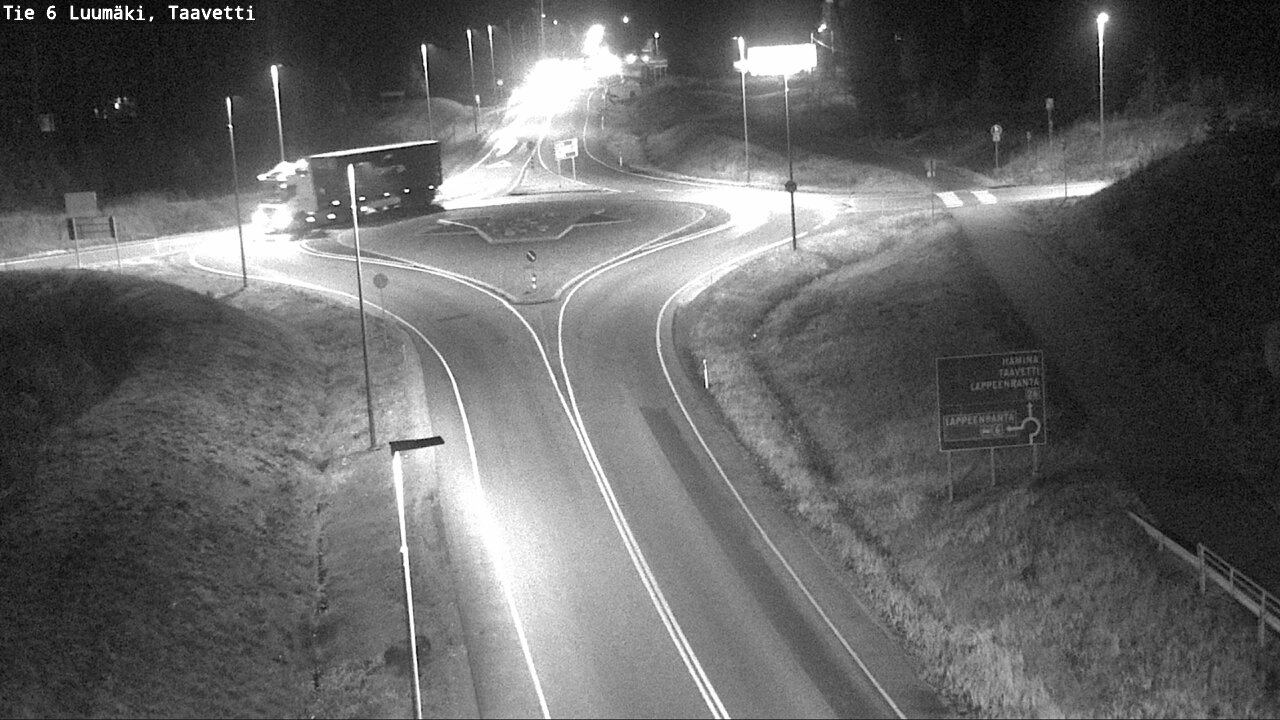 Kelikamerat Kuva Tie 6 Luumäki, Taavetti, Luumäki, Etelä-Karjala