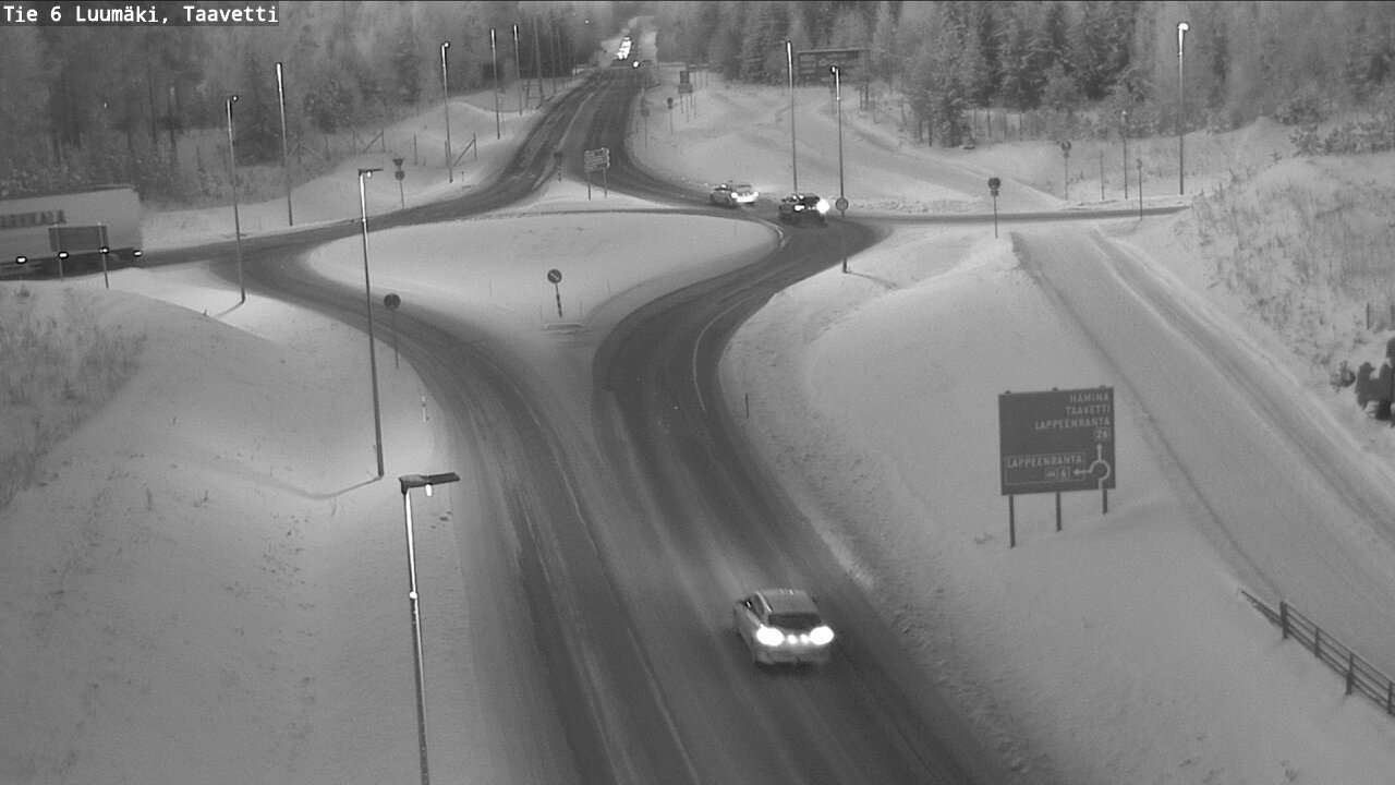 Kelikamerat Kuva Tie 6 Luumäki, Taavetti, Luumäki, Etelä-Karjala