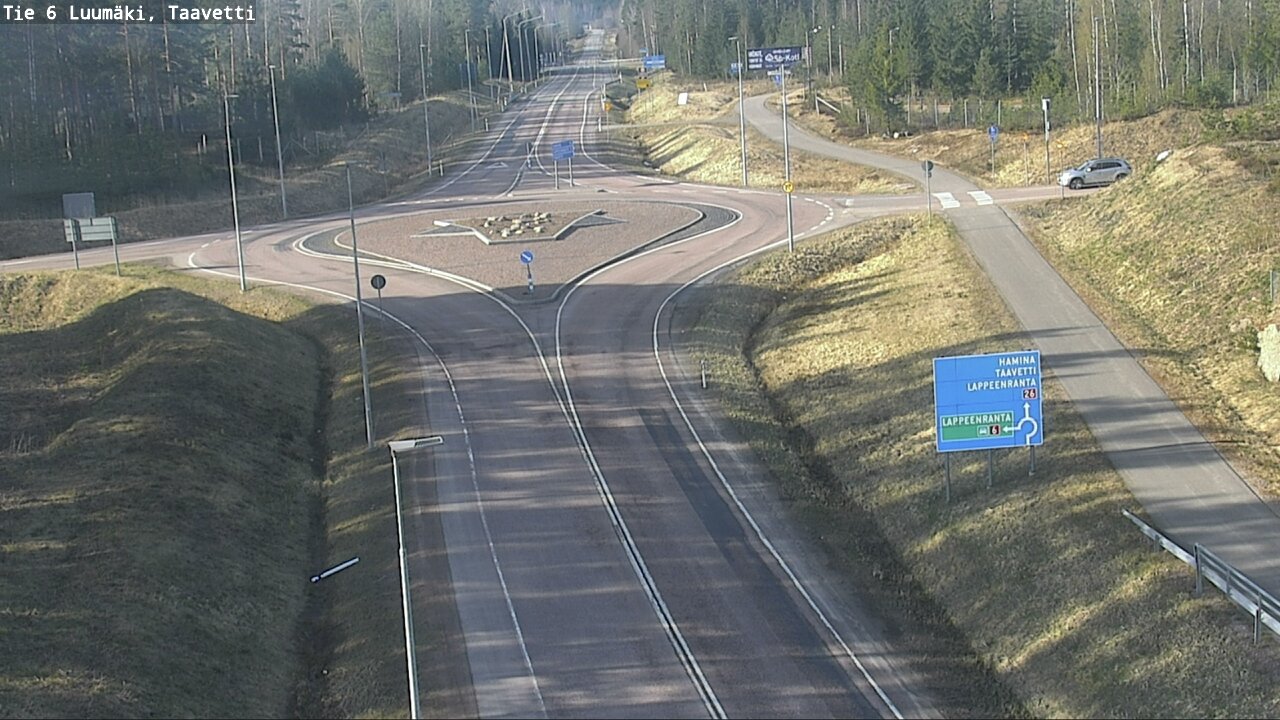 Kelikamerat Kuva Tie 6 Luumäki, Taavetti, Luumäki, Etelä-Karjala