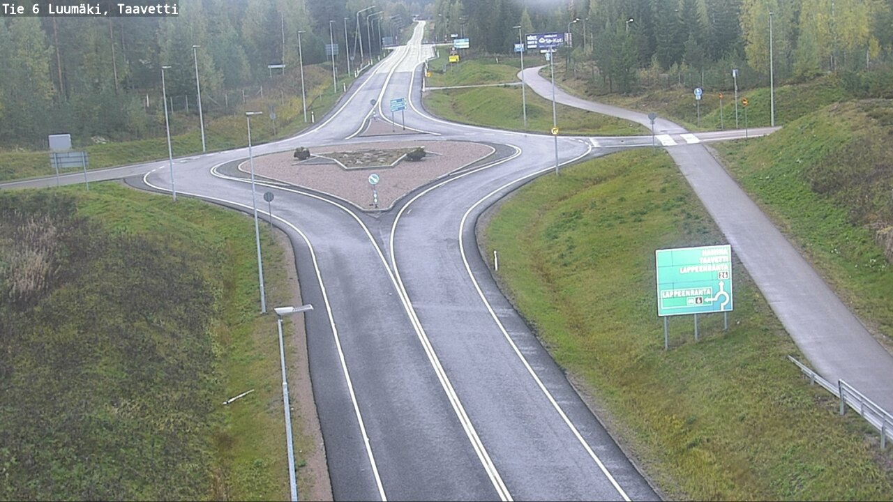 Weather Camera Image Väg 6 Luumäki, Taavetti, Luumäki, Etelä-Karjala